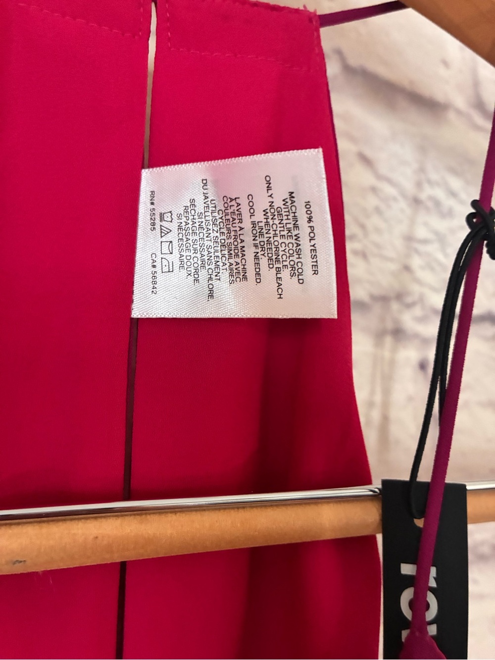 Express Slim-Strap Raspberry Cami Tank Top - XS - Picture 3 of 6